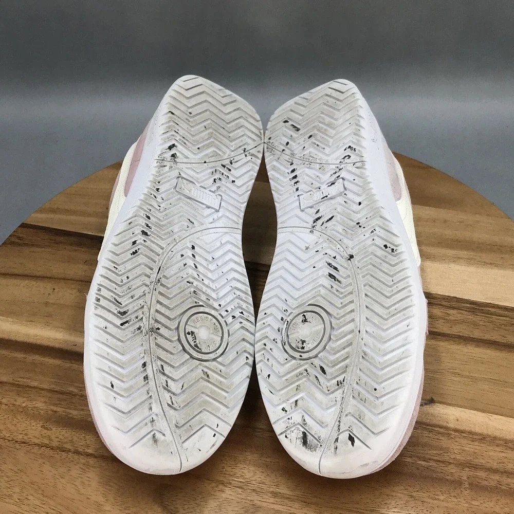 Puma Iconic Composite Toe Work Shoes Womens 8.5 Pink Lace up Low Top - Picture 7 of 8